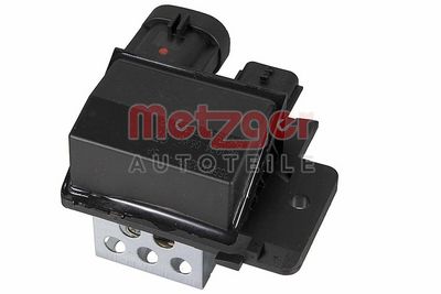 Rezystor wstępny, silnik elektryczny (wentylatora chłodnicy) METZGER AUTOTEILE 0917868