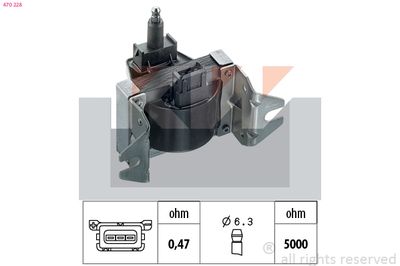 Cewka zapłonowa KW 470 228