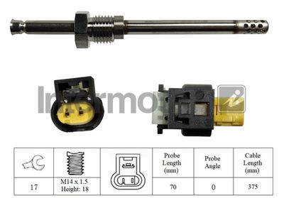 Sensor, exhaust gas temperature Intermotor 27174