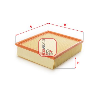 Воздушный фильтр SOFIMA S 7230 A для IRMSCHER OMEGA