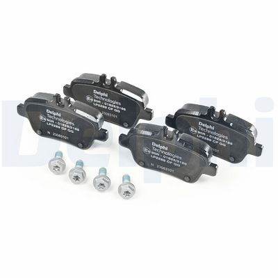 Brake Pad Set, disc brake LP2289