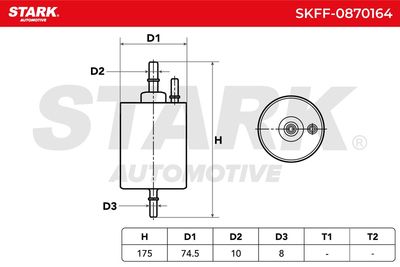 горивен филтър STARK SKFF-0870164