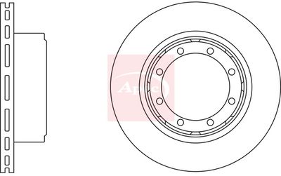APEC Brake Disc DSK2805