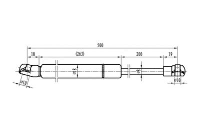 AMORTIZOR CAPOTA MAPCO 91815