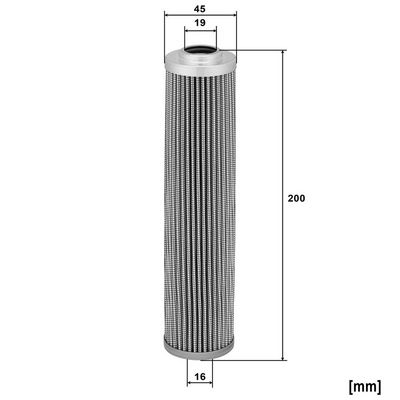 Hydraulisch filter (patroon) past: ROPA EURO-BUNKERMAUS 3, EURO-BUNKERMAUS 4, EURO-BUNKERMAUS 5, EUROMAUS, EUROMAUS 3, EUROMAUS 4, EUROMAUS 5, EURO-PANTHER, EUROTIGER, EUROTIGER 4, EUROTIGER V8-3