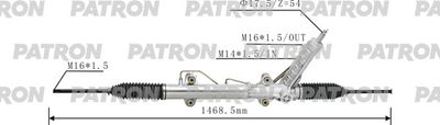 Рулевой механизм PATRON PSG3022 для MERCEDES-BENZ SPRINTER