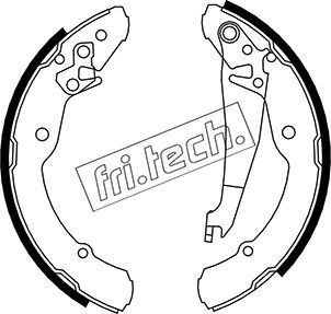 Комплект тормозных колодок fri.tech. 1106.219 для VW CC