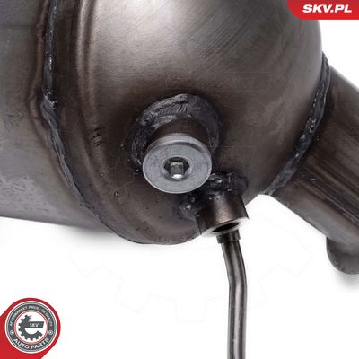 Filter sadzí/pevných častíc výfukového systému ESEN SKV 62SKV520