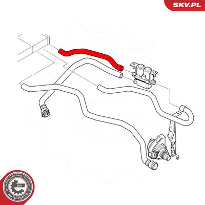 Hadica chladiča ESEN SKV 43SKV645