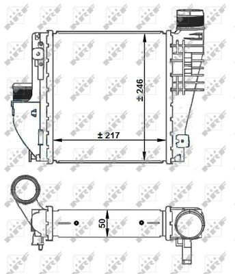 INTERCOOLER COMPRESOR NRF 30924 4