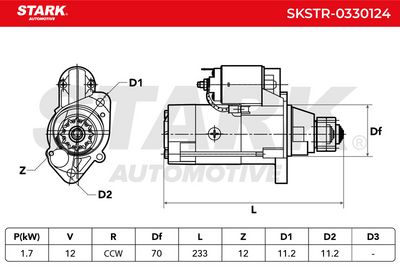 стартер STARK SKSTR-0330124