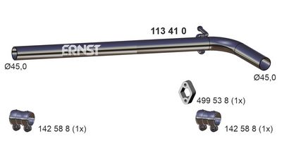 RACORD EVACUARE ERNST 113410