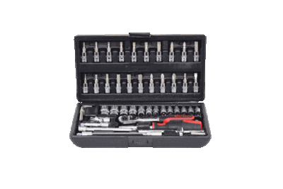 Ks Tools - Gola sada CHROMEplus 1/4", 48 ks