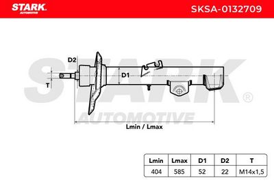 амортисьор STARK SKSA-0132709