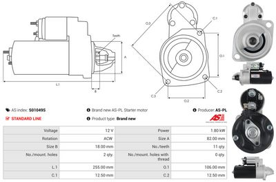 STARTER AS-PL S01049S 4