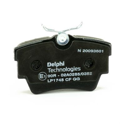 BREMSBELAGSATZ SCHEIBENBREMSE DELPHI LP1745 38