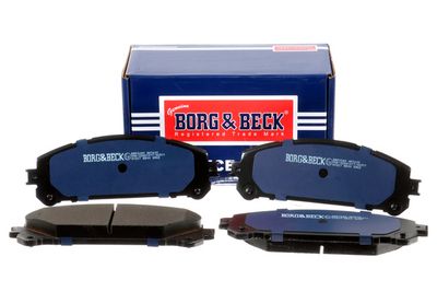 комплект спирачно феродо, дискови спирачки BORG & BECK BBP2289