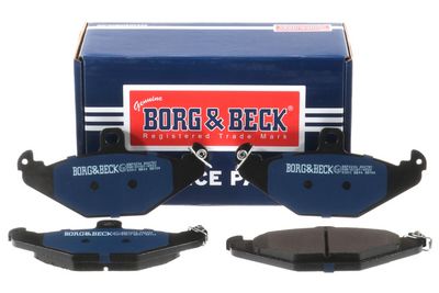 комплект спирачно феродо, дискови спирачки BORG & BECK BBP2234