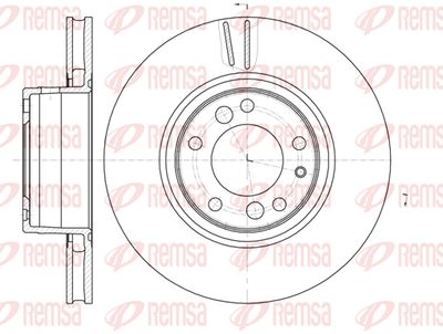 KAWE 6346 10 Тормозные диски  для BMW 5 (E34) M5