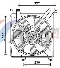 LüFTER MOTORKüHLUNG