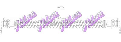 KAWE H4754 Тормозной шланг для HYUNDAI LANTRA I (J-1) 1.5 i.e.