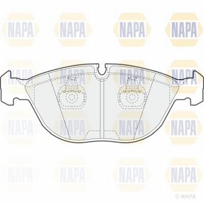 Brake Pad Set NAPA PBP7581