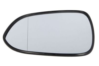 Zijspiegel glas Links (asferisch, met verwarming) past: HONDA JAZZ II 03.02-12.04