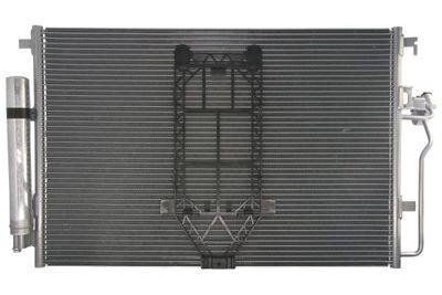 A/C condensator (met droger) past: MERCEDES SPRINTER 3,5-T (B906), SPRINTER 3,5-T (B907), SPRINTER 3,5-T (B907, B910), SPRINTER 3-T (B906), SPRINTER 3-T (B907), SPRINTER 3-T (B910 1.8-3.5 06.06-