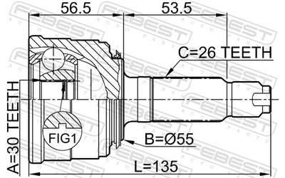 SET ARTICULATIE PLANETARA FEBEST 0310024 1