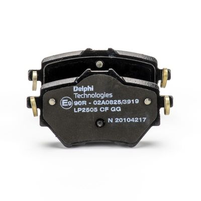 BREMSBELAGSATZ SCHEIBENBREMSE DELPHI LP2505 2