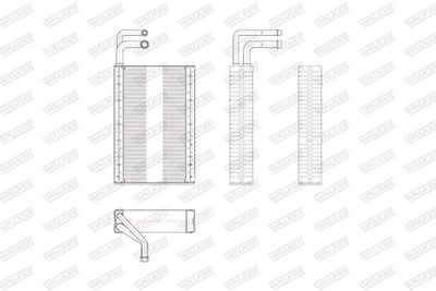 VERDAMPFER KLIMAANLAGE WALKER WEV00071 7