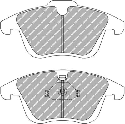 Sada brzdových destiček, kotoučová brzda FERODO RACING FCP4045H