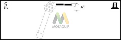 Комплект проводов зажигания MOTAQUIP LDRL1568 для MAZDA MX-3