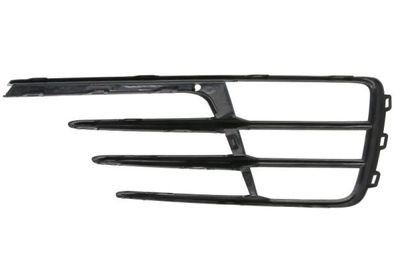 Voorbumper afdekking Voor Links (plastic, zwart) past: VW SCIROCCO III 07.14-11.17