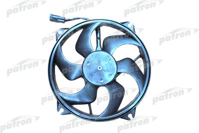 Вентилятор, охлаждение двигателя PATRON PFN087 для CITROËN C4