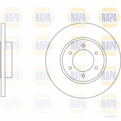 Brake Disc NAPA NBD5313