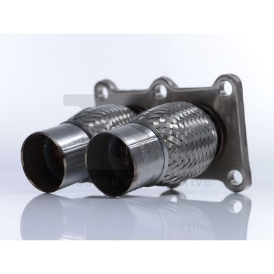 Gofrēta caurule, Izplūdes gāzu sistēma