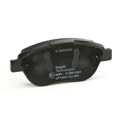 BREMSBELAGSATZ SCHEIBENBREMSE DELPHI LP1653 37