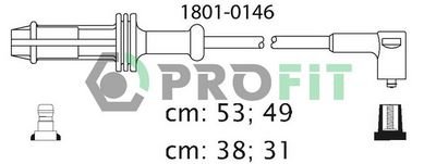 Комплект проводов зажигания PROFIT 1801-0146 для CITROËN C3
