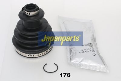 JAPANPARTS Gofruotoji membrana, kardaninis velenas