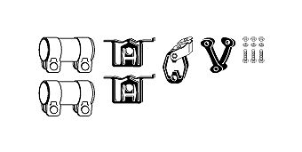 SET MONTARE SISTEM DE ESAPAMENT