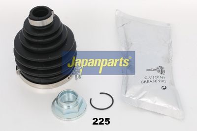 JAPANPARTS Gofruotoji membrana, kardaninis velenas