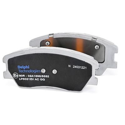 BREMSBELAGSATZ SCHEIBENBREMSE DELPHI LP5031EV 4