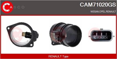 SENZOR DEBIT AER CASCO CAM71020GS