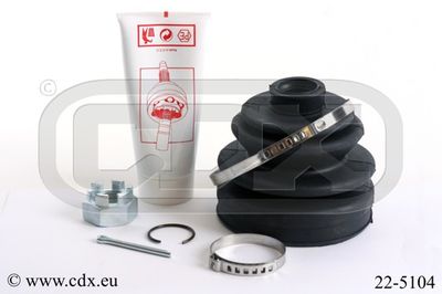 Комплект пыльника, приводной вал CDX 22-5104 для MAZDA MPV