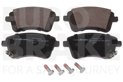 EUROBRAKE 5502223438 Тормозные колодки и сигнализаторы для KIA VENGA (YN) 1.4 CRDi 75 EUROBRAKE 5502223438 Тормозные колодки и сигнализаторы для KIA VENGA (YN) 1.4 CRDi 75