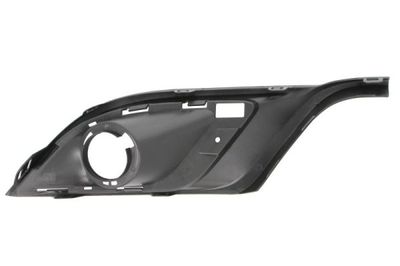 Voorbumper afdekking Voor Links (met mistlampgaten, plastic, zwart) past: DODGE DURANGO III 01.14-12.17