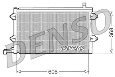 DENSO Condensor, airconditioning (DCN32003)