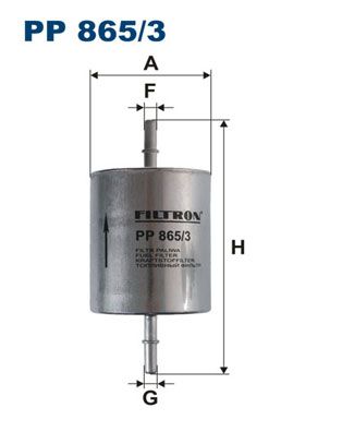 Bränslefilter FILTRON PP 865/3