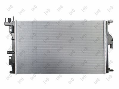 радиатор, охлаждане на двигателя ABAKUS 010-017-0008-B